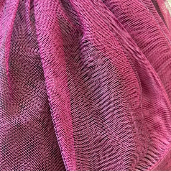 Zunie Dark Red Purple Embellished Girls Dress sz 4 - Picture 8 of 8